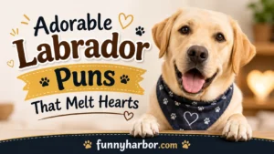 Adorable Labrador Puns That Melt Hearts