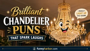 Brilliant Chandelier Puns That Spark Laughs