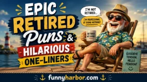 Epic Retired Puns & Hilarious One-Liners