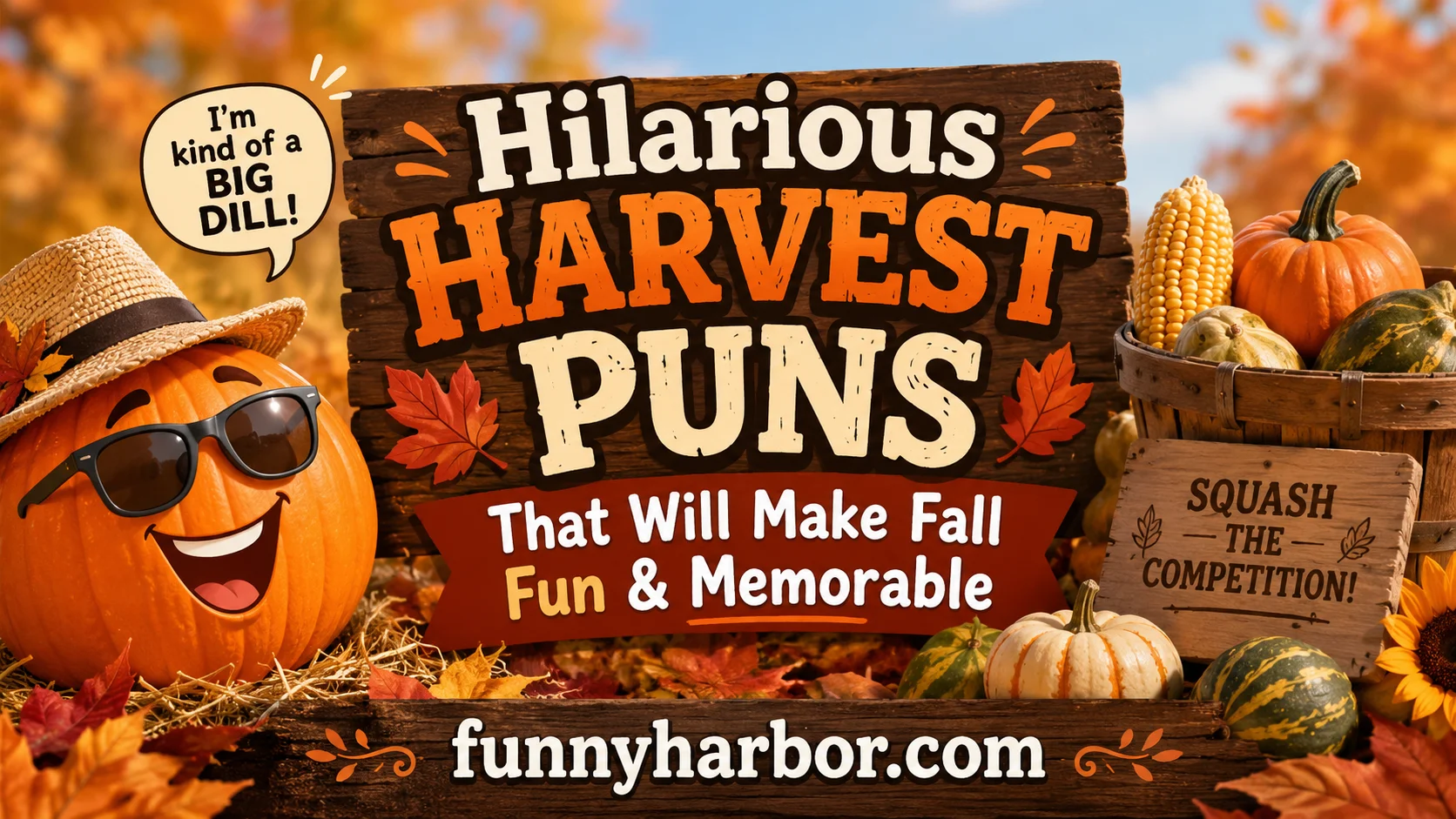 Hilarious Harvest Puns That Will Make Fall Fun & Memorable