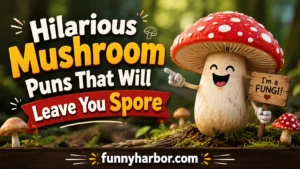 Hilarious Mushroom Puns That Will Leave You Spore