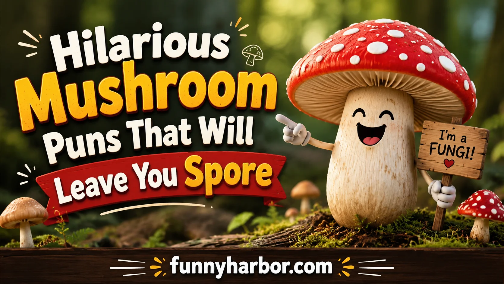 Hilarious Mushroom Puns That Will Leave You Spore