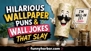 Hilarious Wallpaper Puns & Wall Jokes That Slay