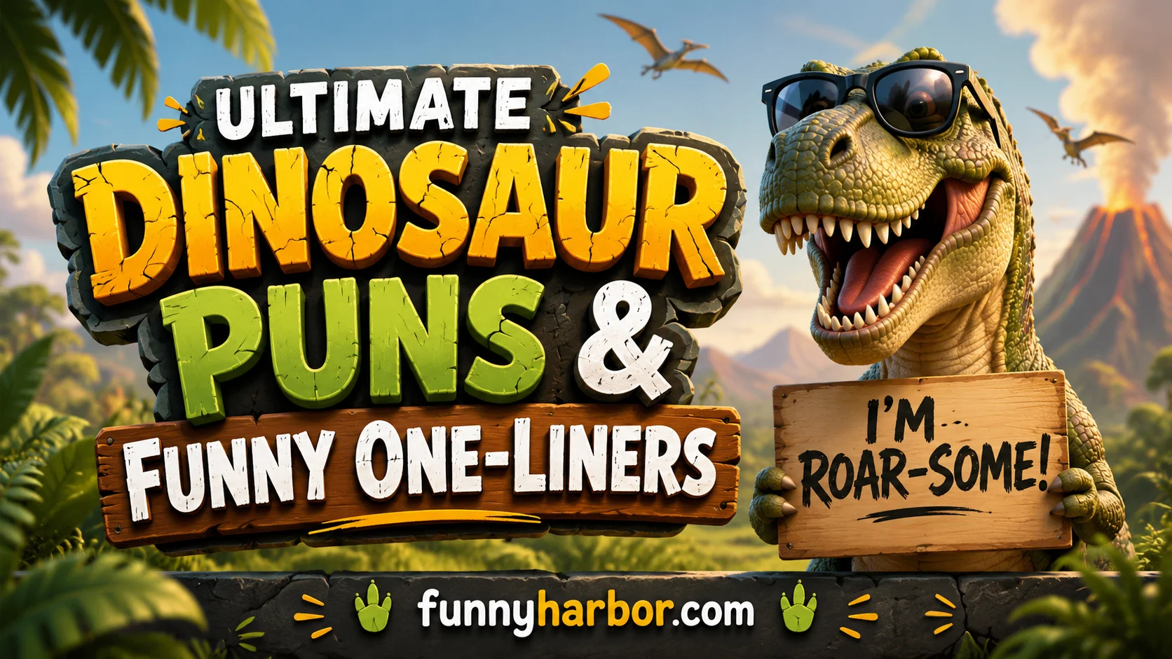 Ultimate Dinosaur Puns & Funny One-Liners
