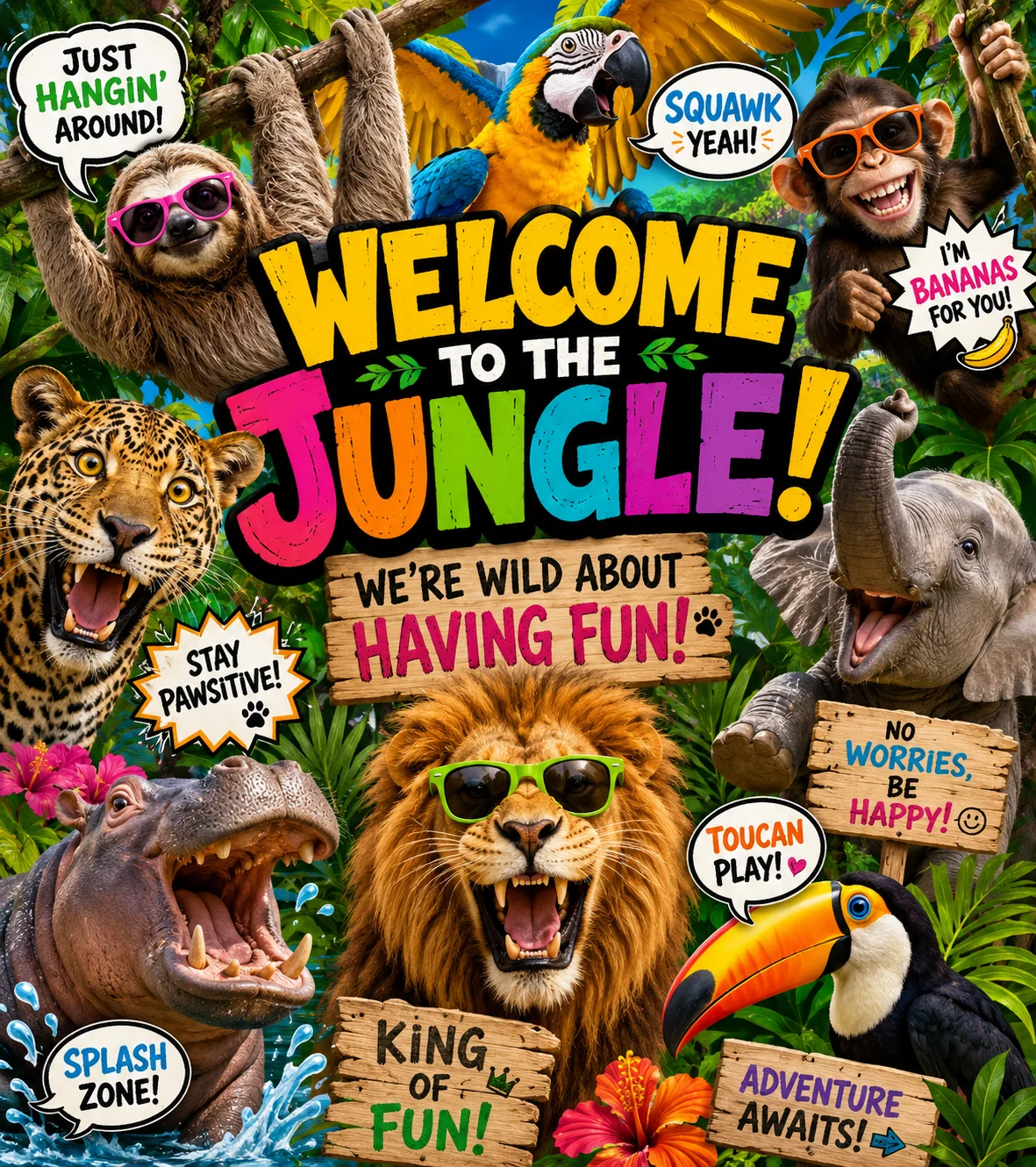 Wild Animal Puns & One-Liners You’ll Love